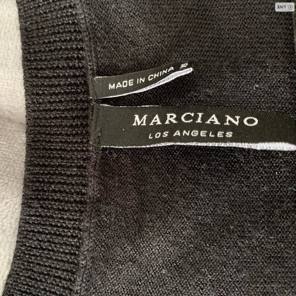 Marciano Black Knit Tunic - Women's Size XS - NWT - Picture 3 of 5